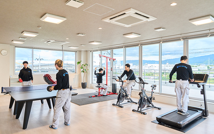写真:トレーニングルーム