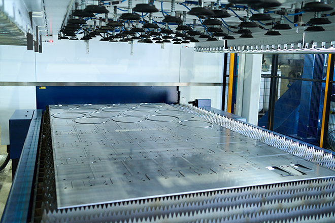 写真:レーザー機