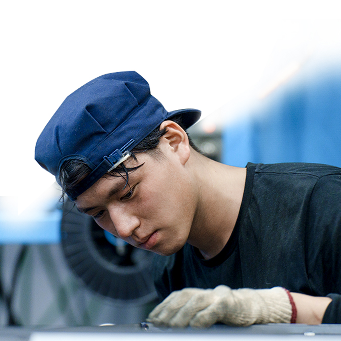 写真：男性技術者